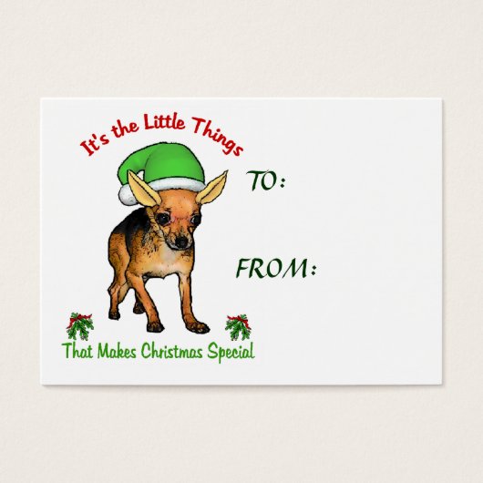 Chihuahua Christmas Gifts (Front)
