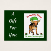 Chihuahua Christmas Gifts (Back)