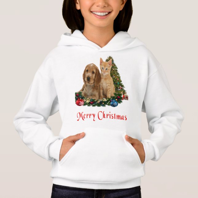 Chihuahua Christmas Hoodie (Front)