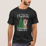 Chihuahua Christmas Lights  Pajama Dog  Xmas T-Shirt