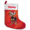 Chihuahua Christmas On Red