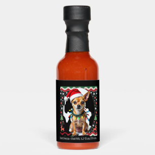 Chihuahua Christmas Santa Ugly Sweater Dog Lover X Hot Sauces