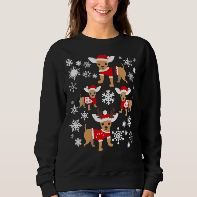 Chihuahua Christmas        Sweatshirt (Front)
