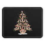 Chihuahua Christmas Tree Funny Tee Xmas Chihuahua  Hitch Cover