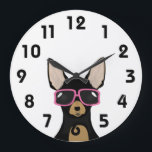 Chihuahua Clock<br><div class="desc">Chihuahua Clock</div>