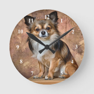 Chihuahua Clock