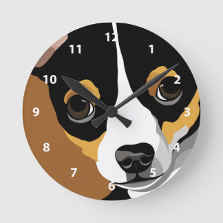 Chihuahua Clocks