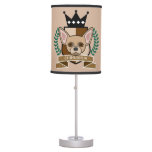 Chihuahua Coat Of Arms Table Lamp at Zazzle