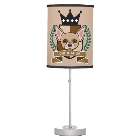 Chihuahua Coat Of Arms Table Lamp