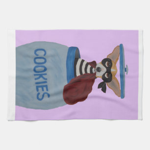 Chihuahua Cookie Thief Kitchen Towel