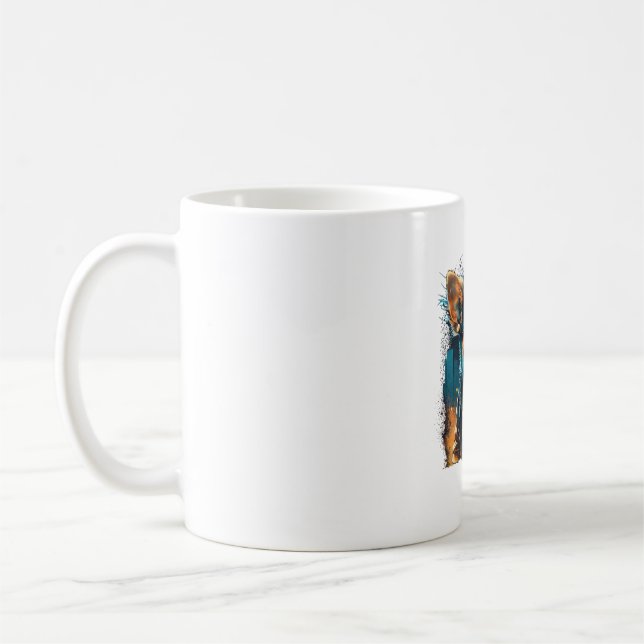 Chihuahua Cool Dog Rap Hip-Hop Gangster Coffee Mug (Left)