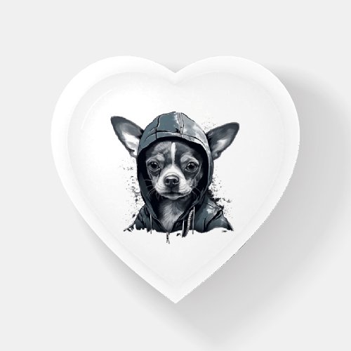 Chihuahua Cool Dog  Rap  Hip_Hop  Gangster         Paperweight