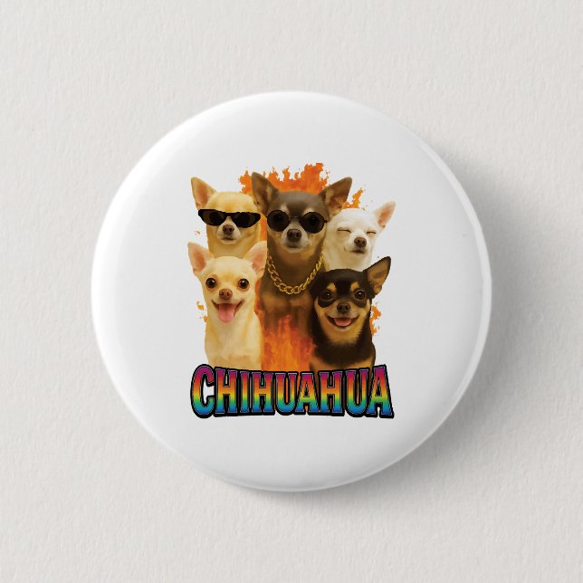Chihuahua Copy Button (Front)