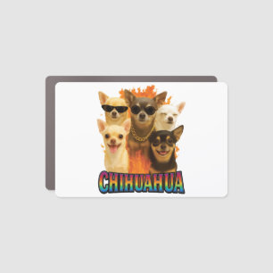 Chihuahua Copy Car Magnet
