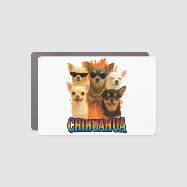 Chihuahua Copy Car Magnet (Front)