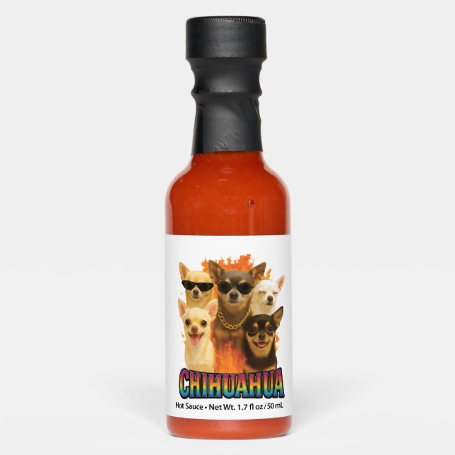 Chihuahua Copy Hot Sauces (Front)