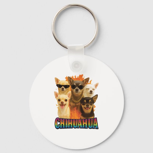 Chihuahua Copy Keychain (Front)