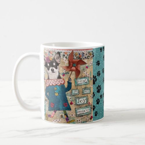 Chihuahua count it all joy 11 oz coffee mug