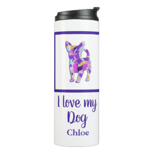 Chihuahua Cute Dog Silhouette PPY&B Thermal Tumbler