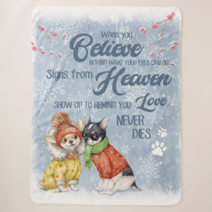 Chihuahua - Cute Puppy Christmas Gift, Sherpa Blanket