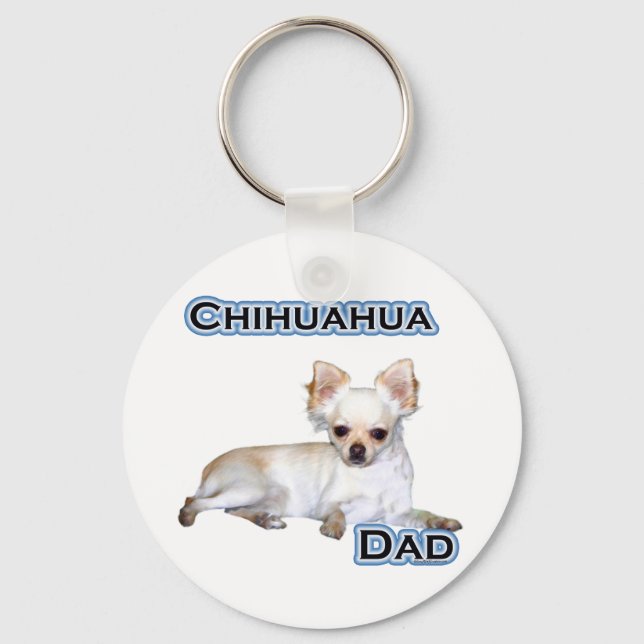 Chihuahua Dad 4 - Keychain (Front)