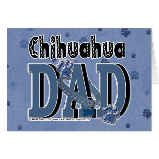 Chihuahua DAD Cards (Front Horizontal)