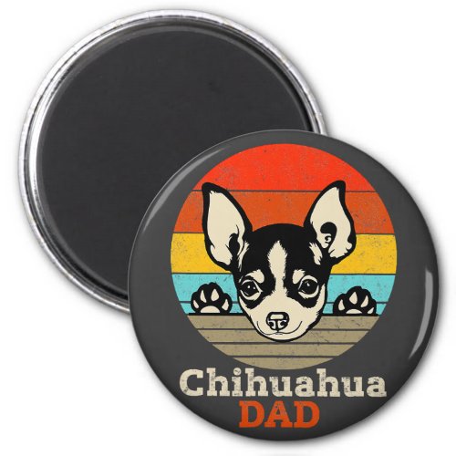 Chihuahua Dad Chihuahua Lovers Magnet