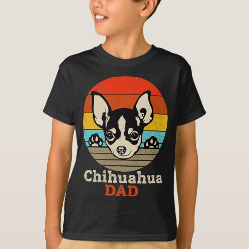 Chihuahua Dad Chihuahua Lovers T_Shirt