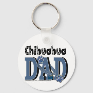 Chihuahua DAD Keychain