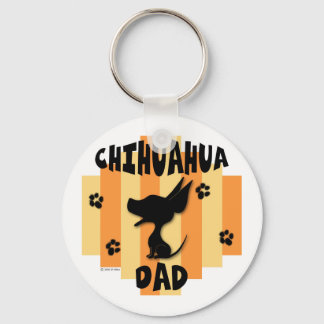 Chihuahua Dad Keychain