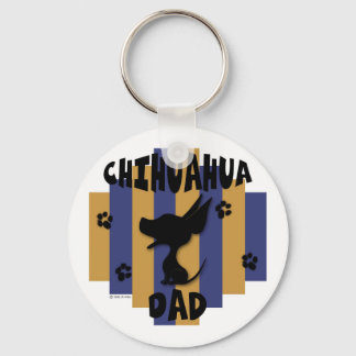 Chihuahua Dad Keychain