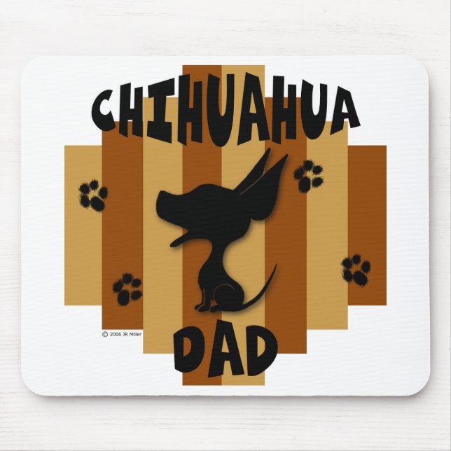 Chihuahua Dad Mousepad (Front)