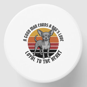Chihuahua Dad Shirt Vintage Engraving Dog Lover De Mini Candle Favors