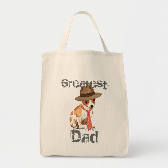 Chihuahua Dad Tote Bag (Front)