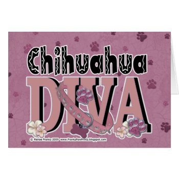 Chihuahua Diva by FrankzPawPrintz at Zazzle