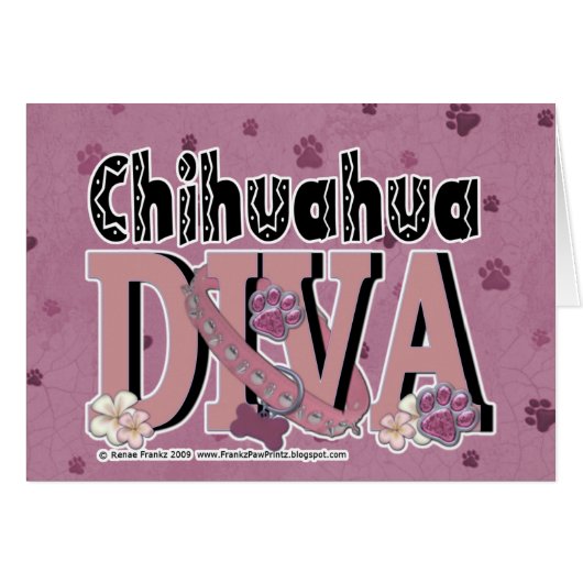Chihuahua DIVA Cards (Front Horizontal)