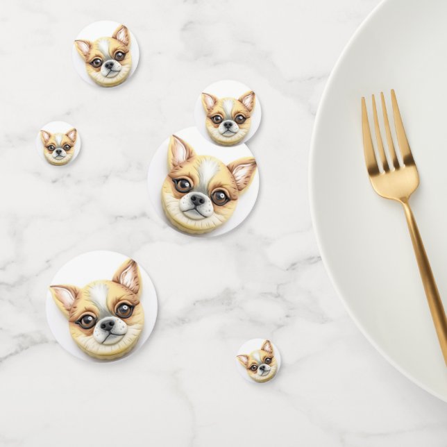 Chihuahua Dog 3D Inspired  Confetti (Group)
