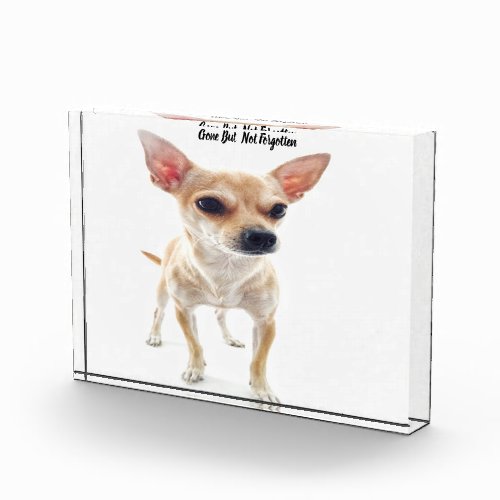 Chihuahua Dog Acrylic Award