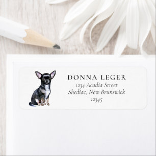 Chihuahua Dog Address Label