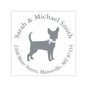 Chihuahua Dog Baby Shower Gender Neutral Self-inking Stamp