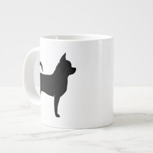 Chihuahua Dog Breed Silhouettes Giant Coffee Mug