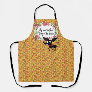 CHIHUAHUA DOG CARAMBA MEXICAN CARTOON Apron Medium