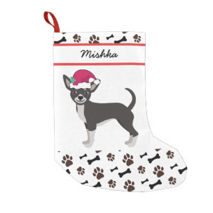 Chihuahua Christmas Dog Christmas Stocking Chihuahua Stocking– Pronk! Pets