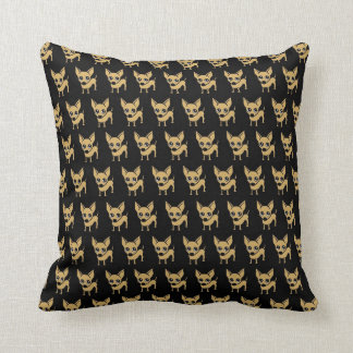 Chihuahua Dog Cushion - Black