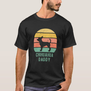 Chihuahua Dog Dad Daddy Vintage Retro  1 T-Shirt