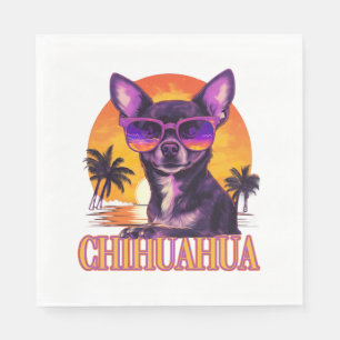 Chihuahua Dog Dog Breed for a Chihuahua Lover Napkins