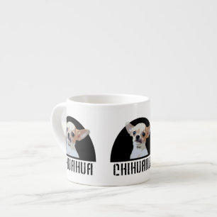 Chihuahua dog espresso cup