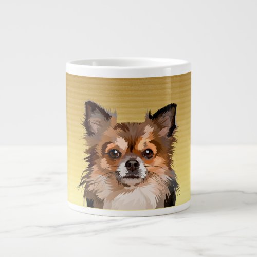 Chihuahua dog giant coffee mug