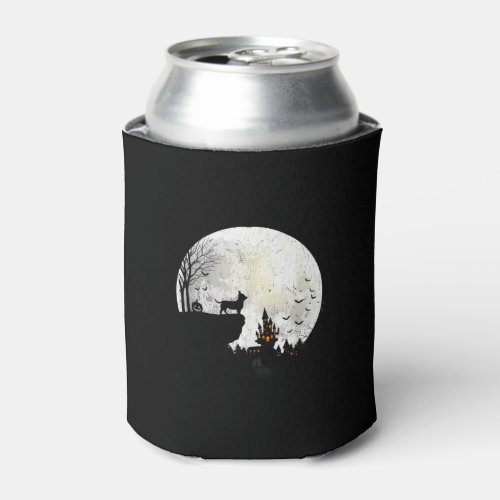 Chihuahua Dog Halloween Costume Moon Silhouette Wo Can Cooler