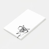Chihuahua Dog Illustration Drawing Post-it Notes (Angled)